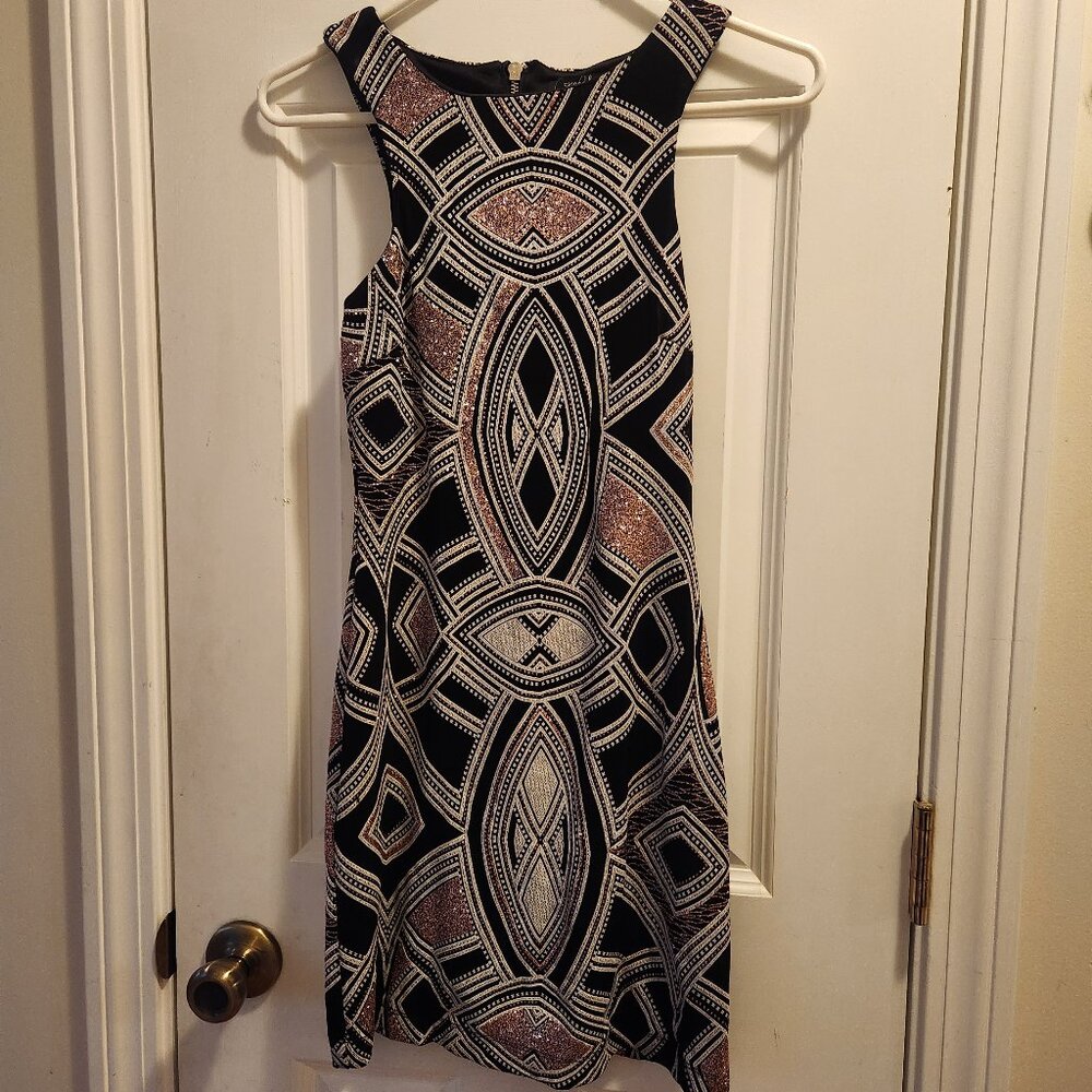 Speechless Junior's Printed Silky Knit Bodycon Dress Size 3